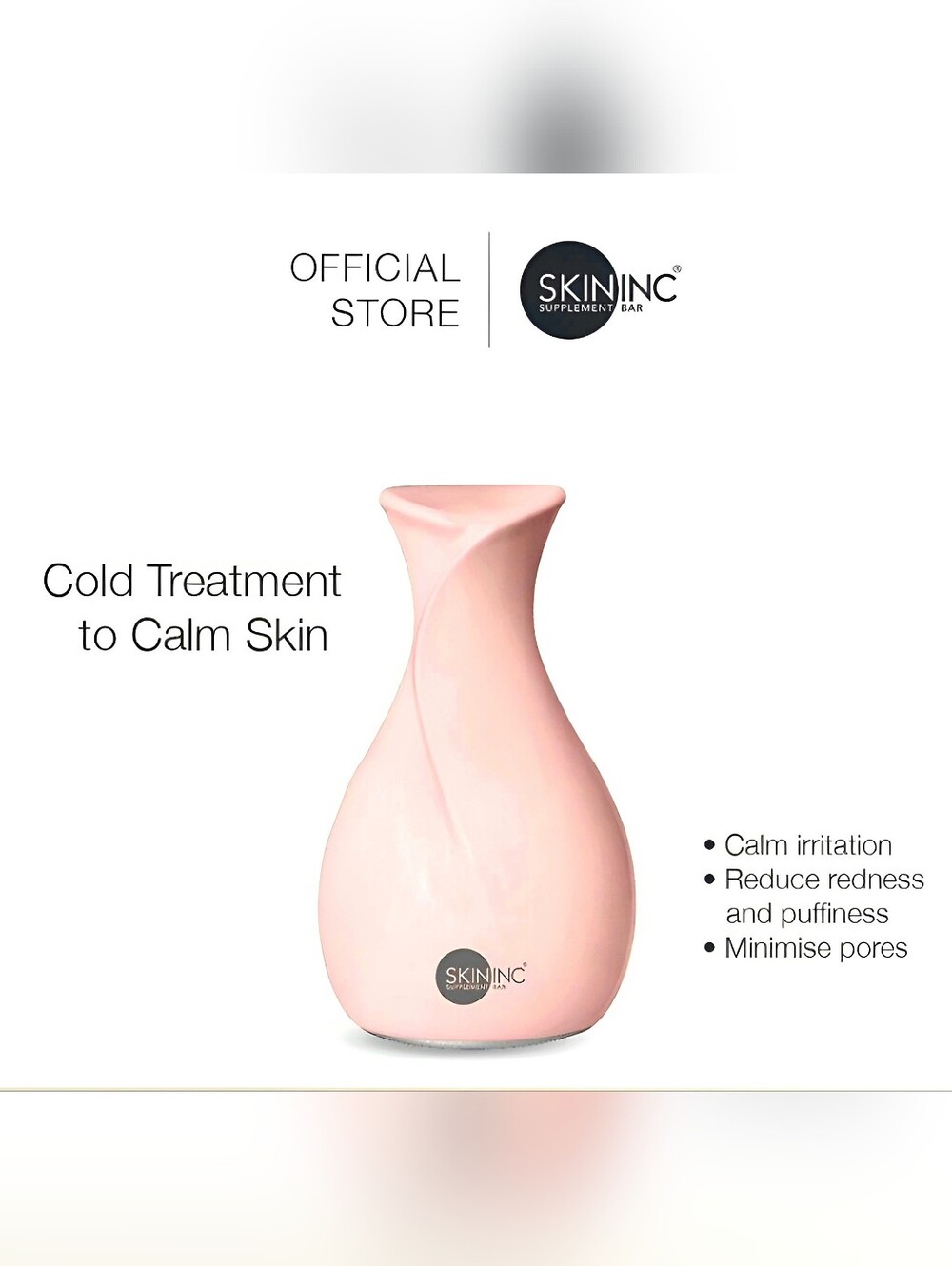 BRAND NEW IN B0X! Skin Inc Cryo-Ice Sake Roller 🩷BLUSH EDITION🩷